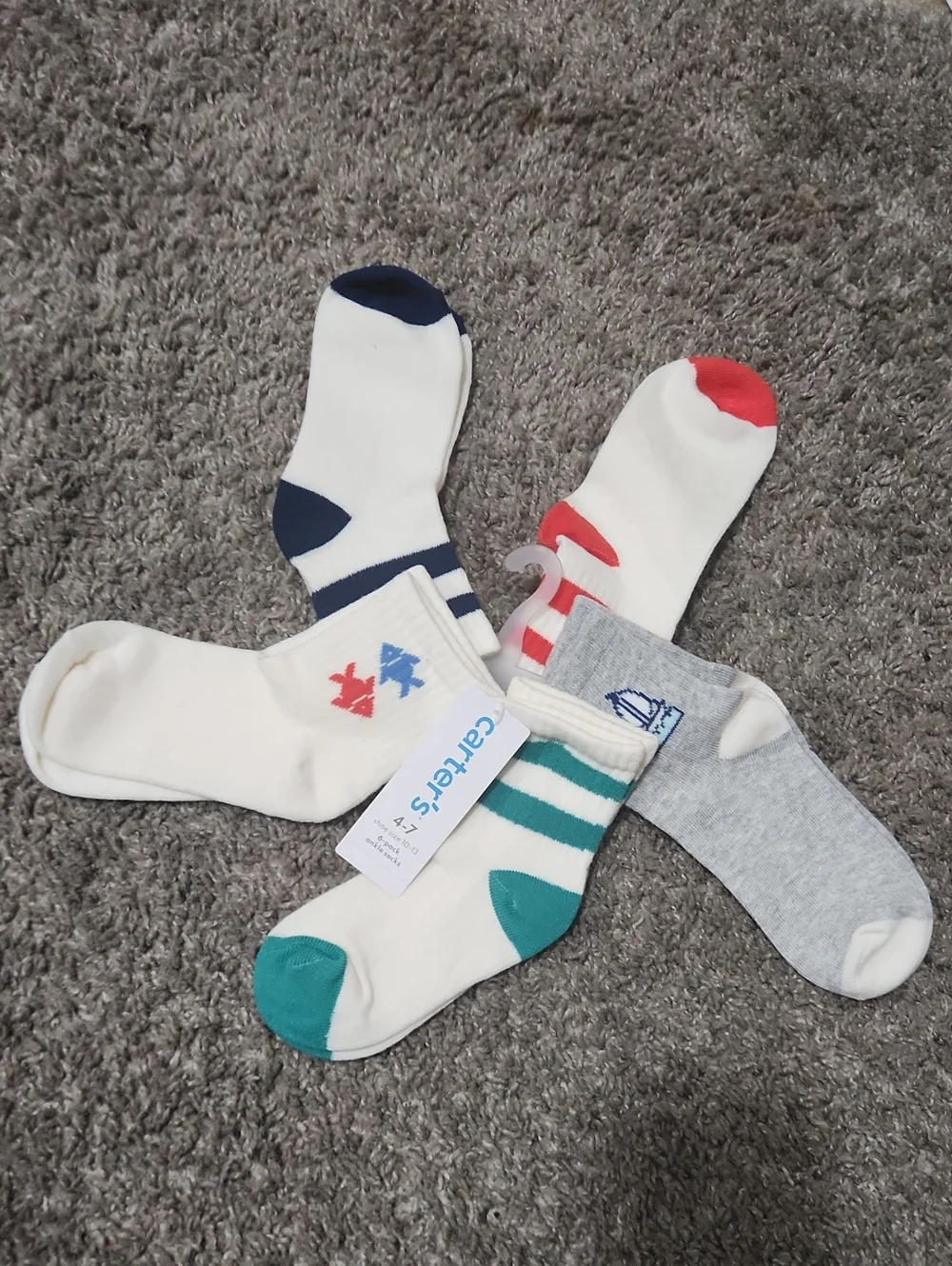 Carter's 5-Pack Ankle Socks